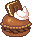 chocolate macaron with chocolate cream
