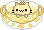 nyanko cat in a cup of tea