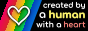 created by a human with a heart! no a.i. generated content!