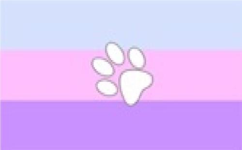 feline furry pride flag!